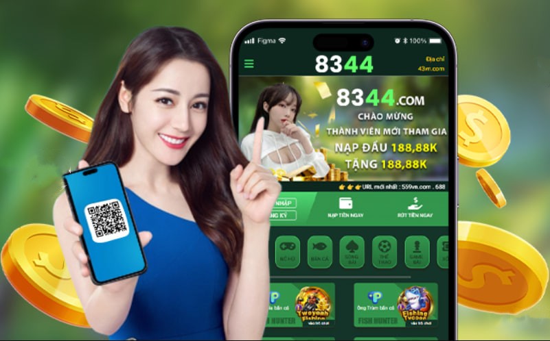 Hình ảnh quảng cáo của bj888 hiển thị nền tảng và các lợi ích