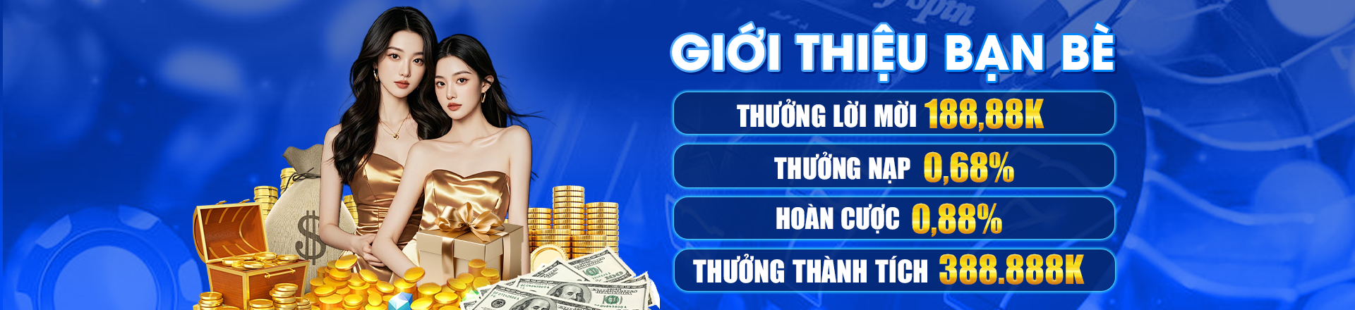 Hình ảnh quảng cáo của bj888 hiển thị nền tảng và các lợi ích