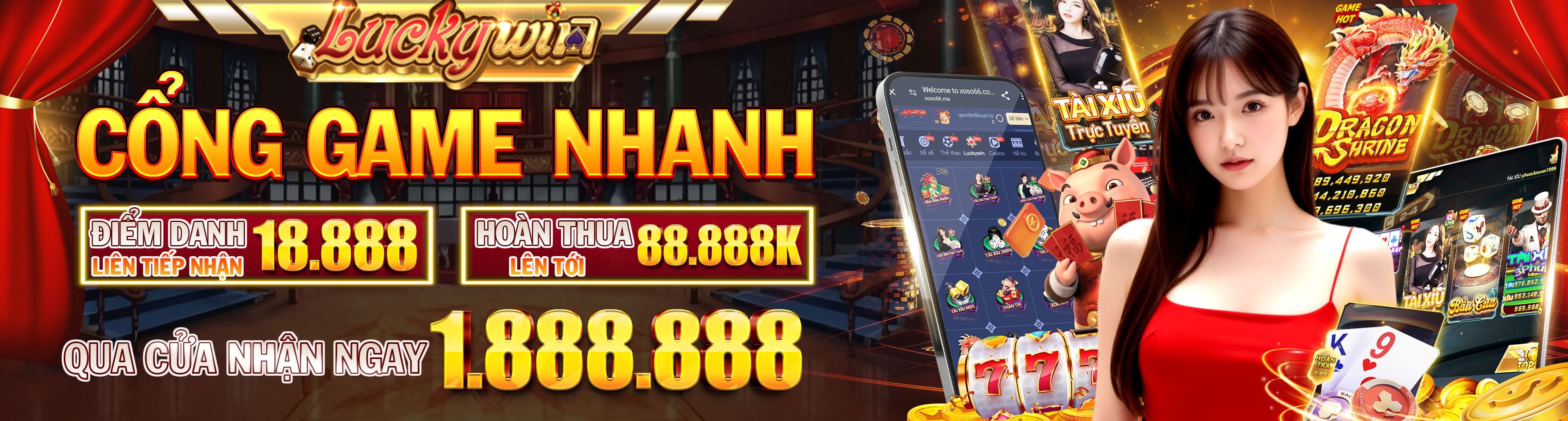 Hình ảnh quảng cáo của bj888 hiển thị nền tảng và các lợi ích