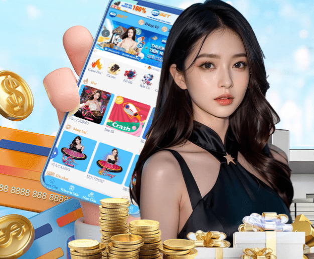 Hình ảnh quảng cáo của bj888 hiển thị nền tảng và các lợi ích